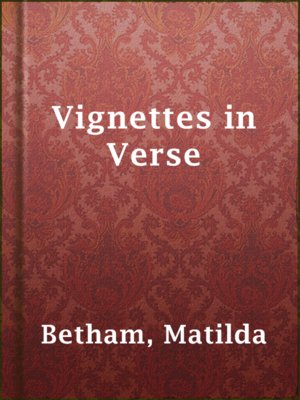 cover image of Vignettes in Verse